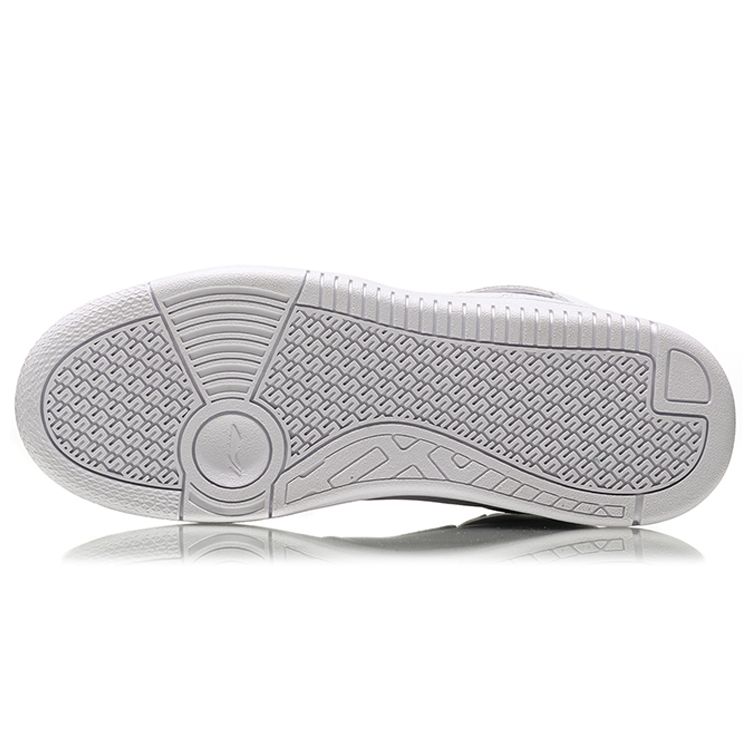 Li-Ning High-Top Non-Slip Wear-Resistant Skate Shoes Women Sneakers White AGCN358-2