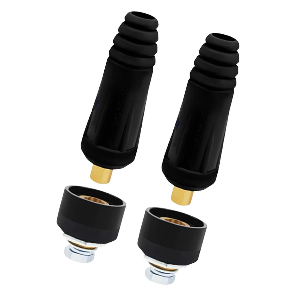 4pcs Quick Connect Plug Set Electrical Connector for Easy & Secure Electrical Connections In Various Voltage Environment