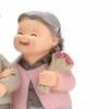 5in Grandpa Grandma Cake Making Statue Couple Anniversary Tabletop Decor  Study Desk Display Piece