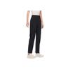 Anta Comfortable Simple Mid-Rise Versatile Solid Color Straight Leg Casual Pants Women Bottoms Basic-Black 162520504-3