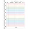 .com : Payment Checklist Refills - 50 Sheets/100 Pages Colorful Monthly Budget Forms for A5 Binder, 6 Hole Punched, 100 gsm White Paper, 5.8" x 8.3"