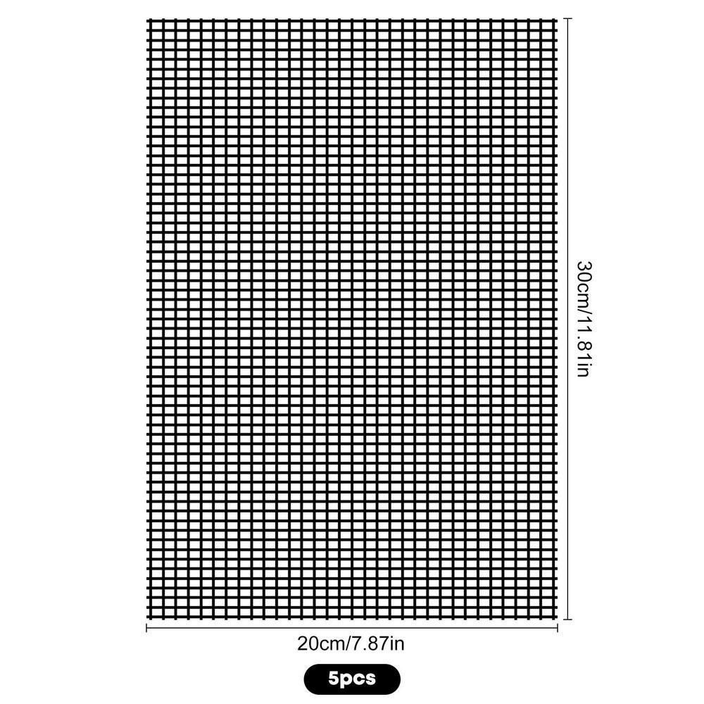 5pcs Breathable Flower Pot Mesh Pad Insect Proof Bonsai Grid Mat Flower Pot Gasket  Flower Pot