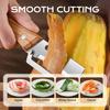1Pc Stainless Steel Vegetable Peeler With Wooden Handle For Kitchen Veggie Fruit Carrot Orange & Potato Peeler Julienne-Homeclub
