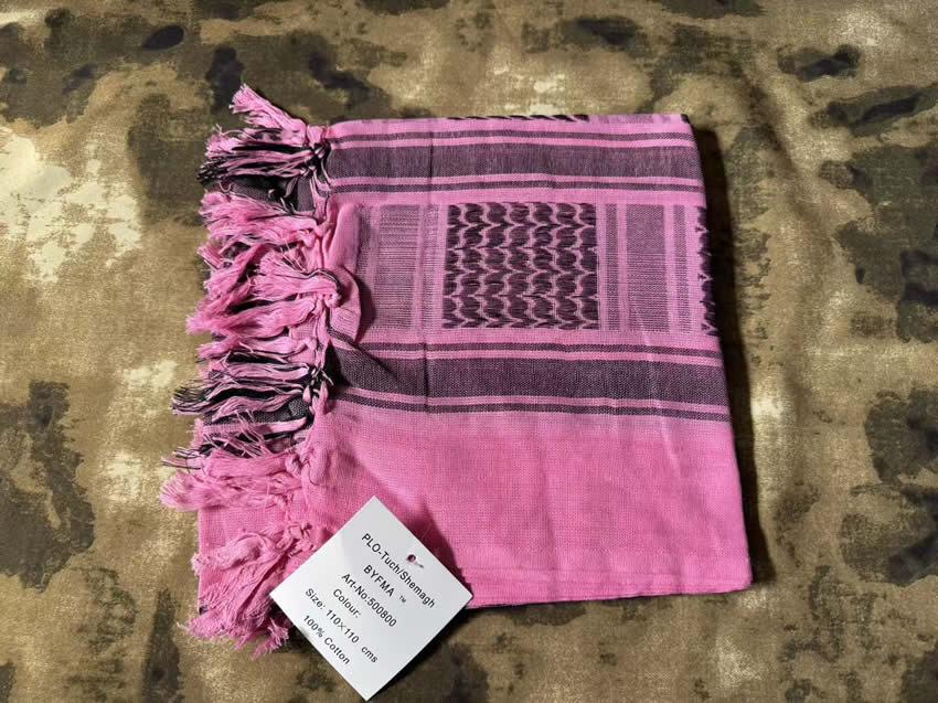 Versatile Winter Jacquard Arabic Headscarf with Tassels 110-110CM