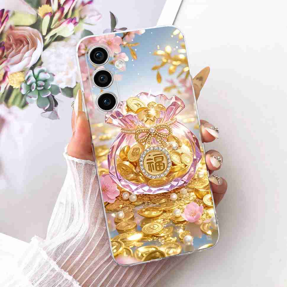 For Samsung Galaxy S23 FE Case Cover Soft Silicone Cute Tiger Cartoon Phone Case For Samsung S23 FE S23FE SM-S711B Shell