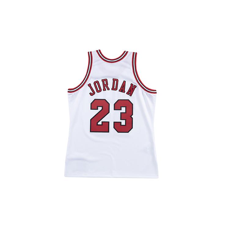 Mitchell & Ness Basketball Jersey Men's White AJY4GS18076-CBUWHIT95MJO