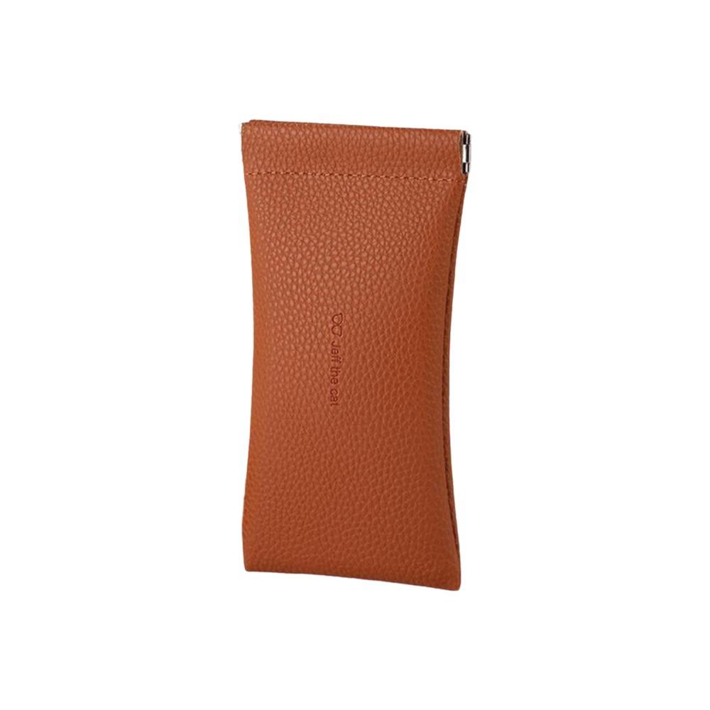 PU Leather Glasses Case Pouch Automatic Closed Sunglasses Case  for Women Men