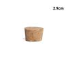 Tappi di sughero per vino in legno Fai da te Tappi conici Tappi di sigillatura Tappo per tazza e bottiglia Tappo riutilizzabile per provette da laboratorio Accessori per bollitore e cucina