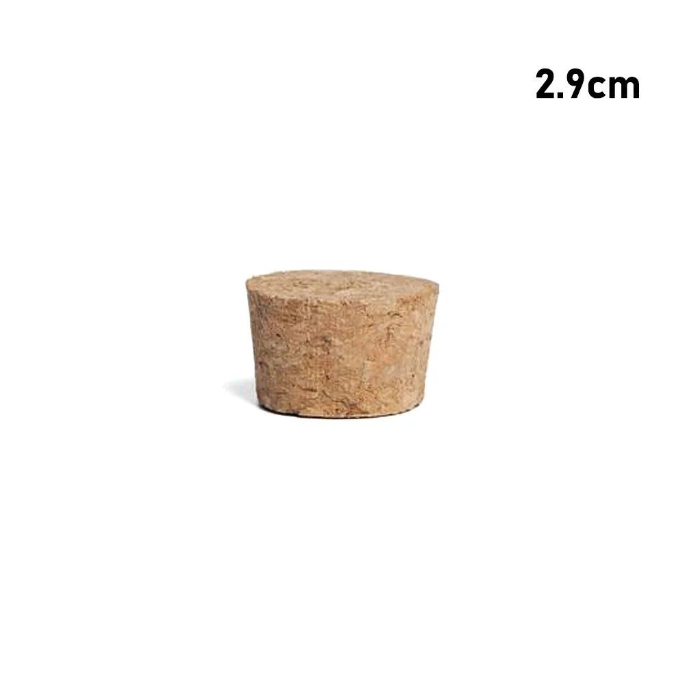 Tappi di sughero per vino in legno Fai da te Tappi conici Tappi di sigillatura Tappo per tazza e bottiglia Tappo riutilizzabile per provette da laboratorio Accessori per bollitore e cucina