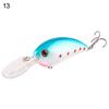 1Pc Kurbel 3D Augen Angeln Locken Harten Köder Bass Crankbait Sharp Fisch Haken Tackle