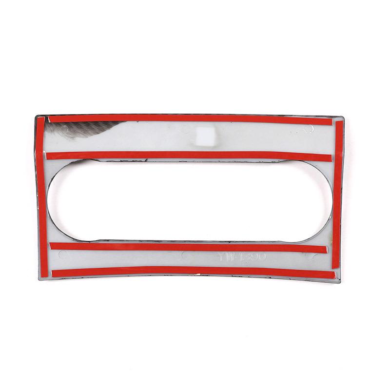 For Mercedes Benz GLK X204 2008-2015 ABS Carbon Fiber Car Center Console Decorative Panel Sticker Car Interior Accessories