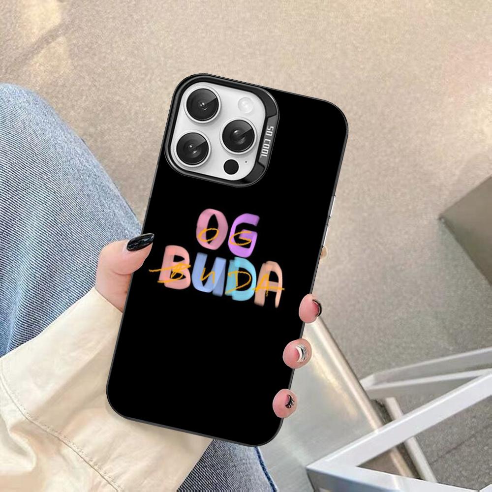 

Og Buda Russia Rapper Phone Case For IPhone 16 15 14 13 12 11 Pro Max X XR XSMAX 8 7 Plus Matte Shockproof Back Cover iPhone 15