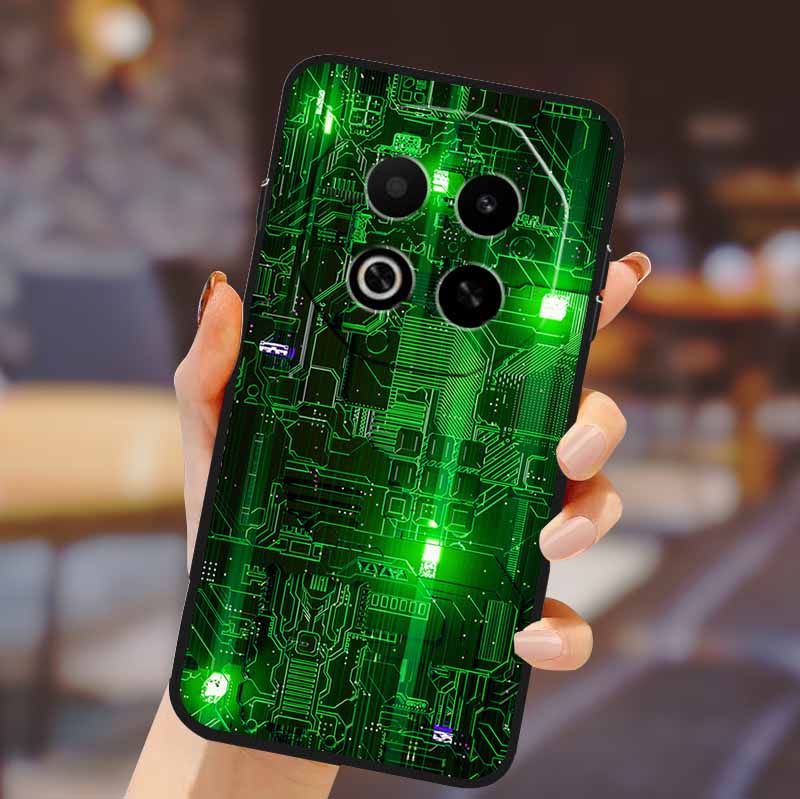 Phone Cover For Meizu Note 16 Case Meizu Note16 Lovely Cartoon Soft TPU Shield Painted Cat Silicone Back Funda for Meizu Note16