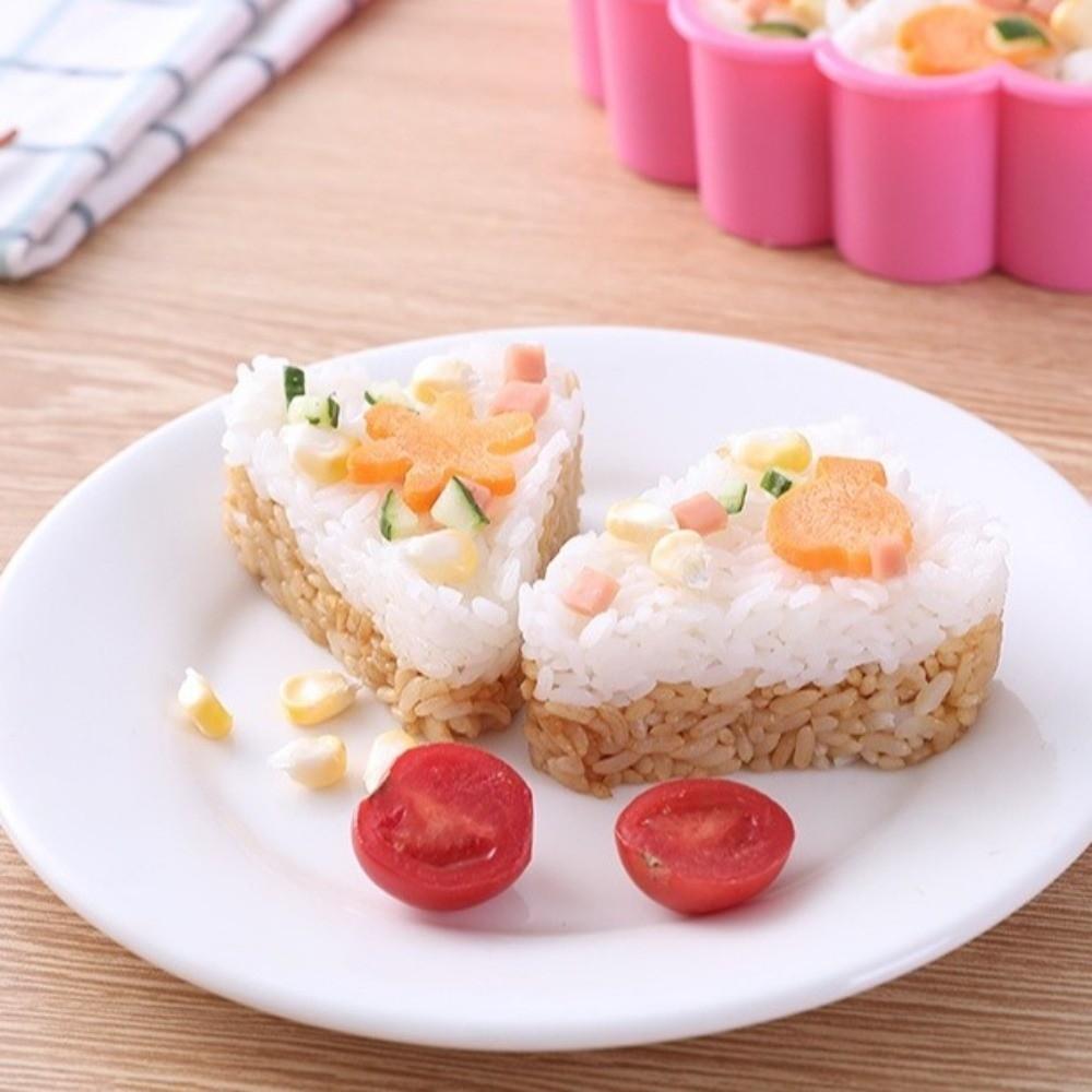 Plastic Sushi Rice Roller Mold Handmake Rice Ball Mold Vegetable Roll Press Mold Pudding Rolls
