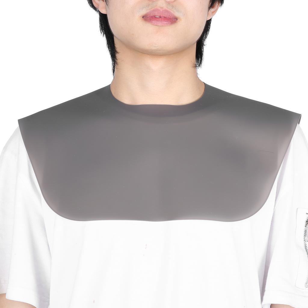 Professional Silicone Waterproof Hairdressing Shawl Barber Shop Hair Cutting Dyeing CapeBlack