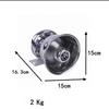 1pc Stainless Steel Alarm Horn Siren 12V 200W Speaker Super Loud Alarme Horn Car Train Truck Motorbike Electronic Claxon Horns