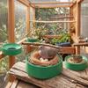   Nesting Bowl Non Slip Pad Breathable Stable   Nesting Equipment for Small Birds Quails