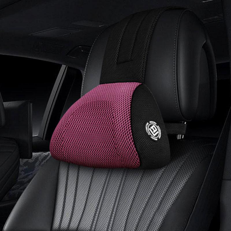 Polymer Car Neck Pillow Lumbar Support Breathable Waist Cushion Comfort Travel Vehicles Supplies Automobile Interior Accessories