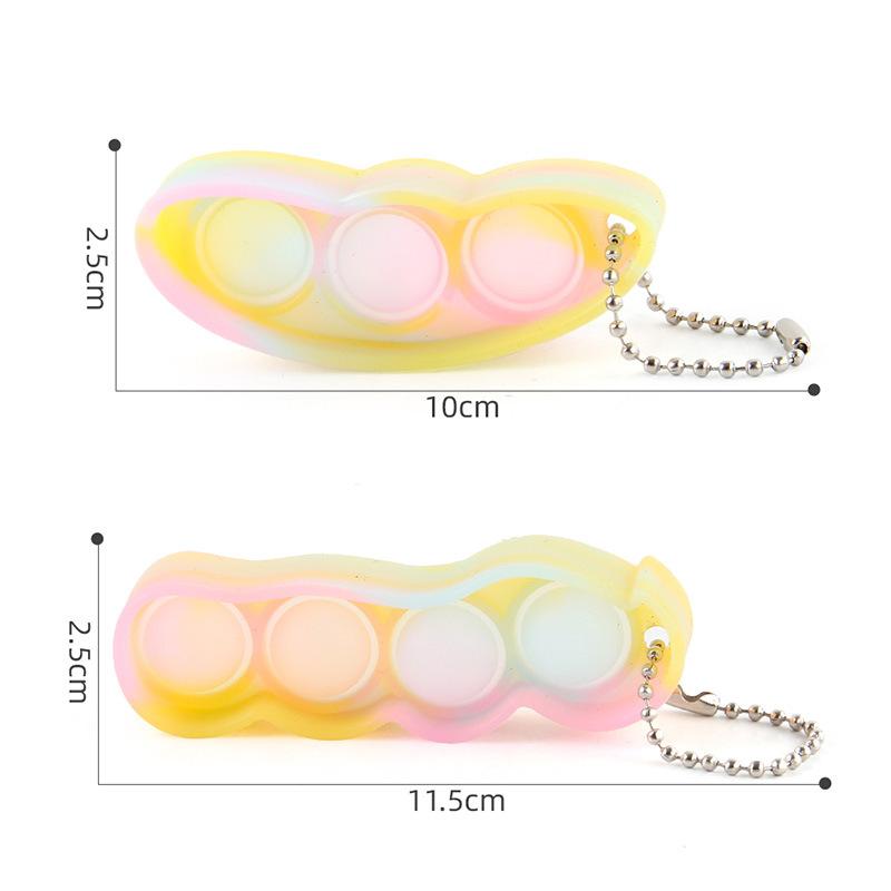 Rat Exterminator Keychain Squeezing Music, New And Strange Vent Finger Bubble Music Decompression And Decompression Toy