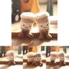 Animal Plush Keychain Milk Tea Cup Design Pp Cotton Stuffed Toy Gift For Girls