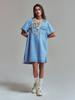 ERER Denim Dress Sky Blue