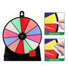 Löschbare Drehscheibe Haltbarkeit Acryl Leicht zu reinigen Design Partyspiel Spinner Preisrad