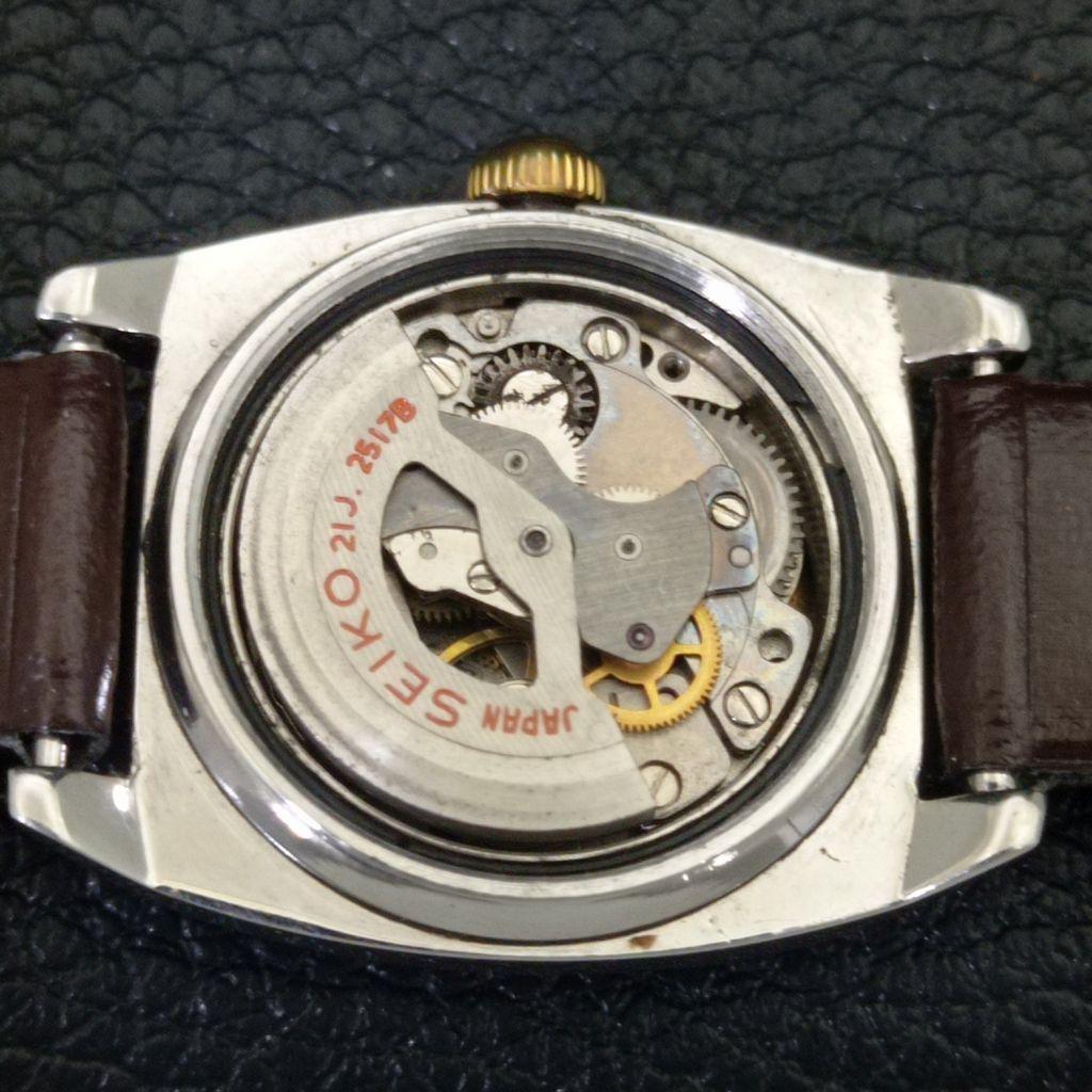 VINTAGE SEIKO 5 AUTOMATIC 2517B JAPAN WOMENS ORIGINAL DIAL WATCH a704239-1