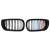 Double Line Tri-Color Grille for BMW E46 3 Series (2002-2004) Sedan