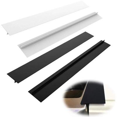 Spaltabdeckung für Herdplatten, T-förmiger Silikonkautschukstreifen für die Küche, Öl- und Gasschlitzfüller, hitzebeständige Matte, Öl-Staub-Wasserdichtung