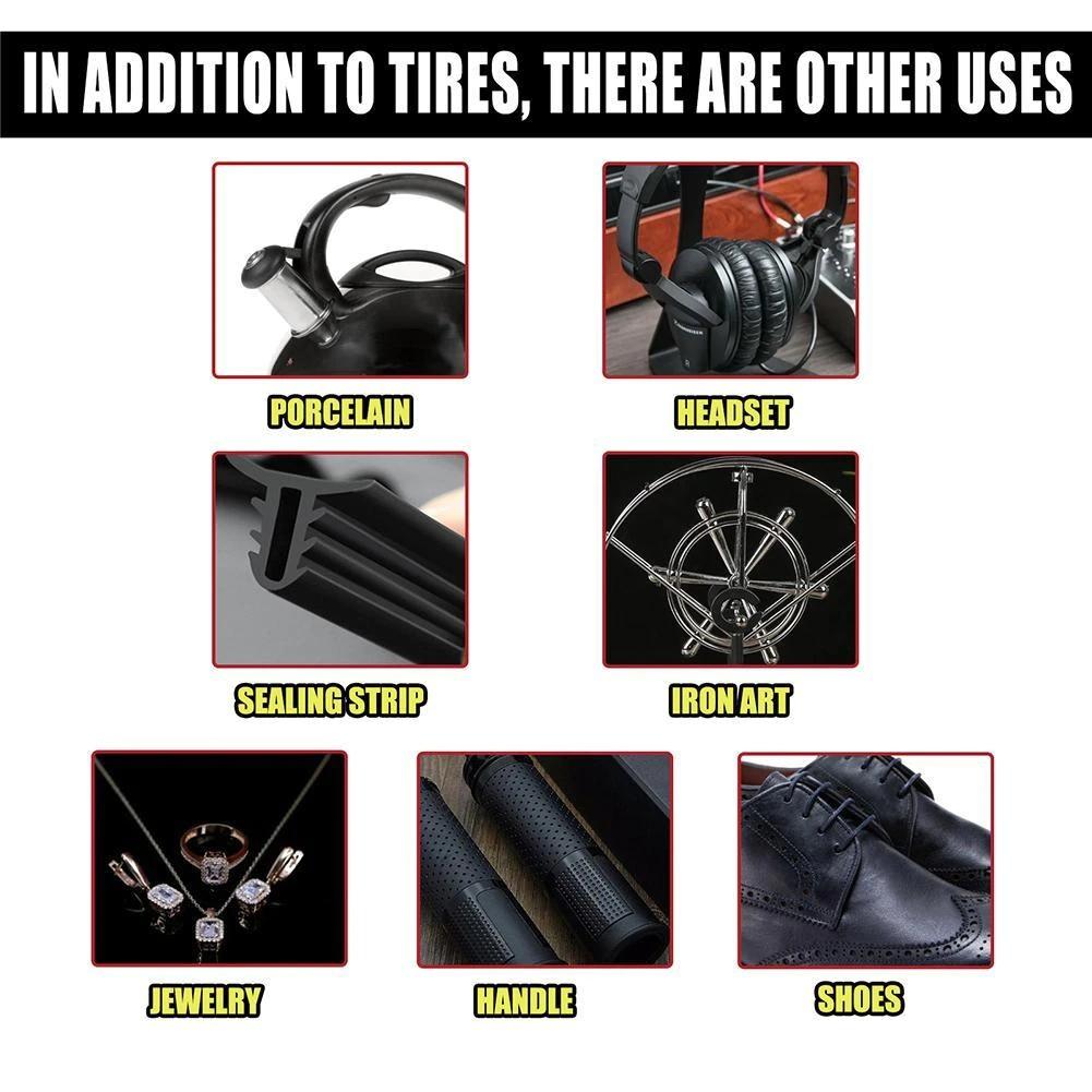 Tire Repair Glue, Tyre Puncture Sealant Glue Bike Car Tire Repair Patch,Tire Repair Glue Sealer Fast Curing Repair Tool