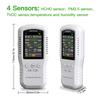 2026 Multifunctional Air Quality Monitor CO2 CO PM2.5 HCHO TVOC Temperature Humidity Meter Home Air Quality Detector Real Sensor Voice Alarm for Home