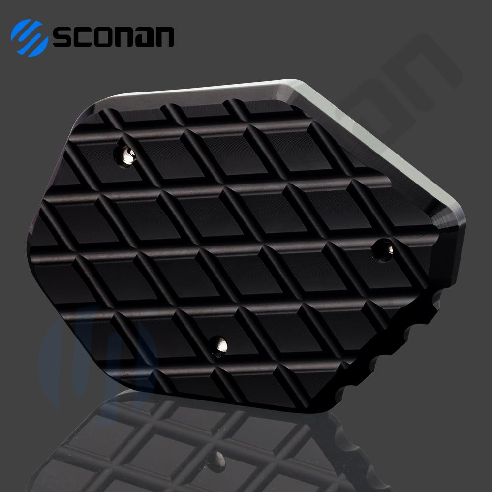 Motorcycle Accessories Kickstand Foot Side Stand Extension Pad Support Plate Enlarge For YAMAHA TRACER 7 GT 7GT TRACER7 TRACER