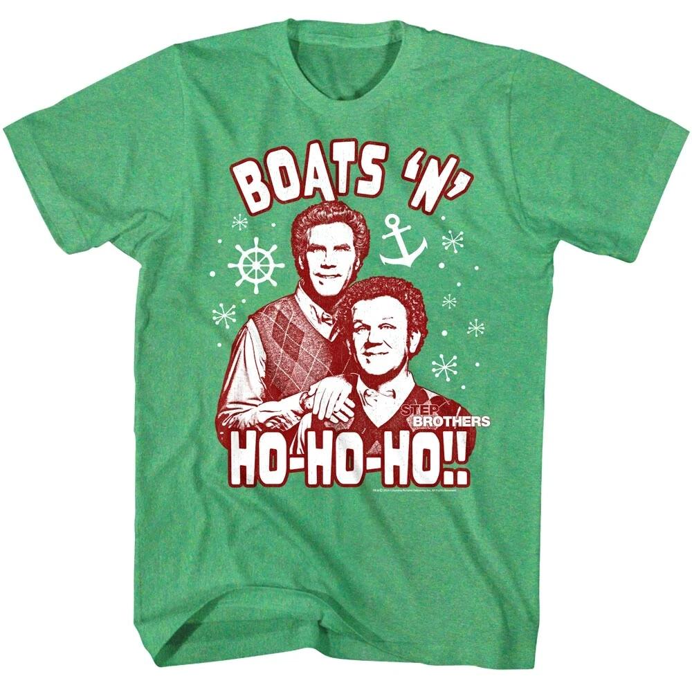 Step Brothers Boats N Ho-Ho-Ho Men s T Shirt XL