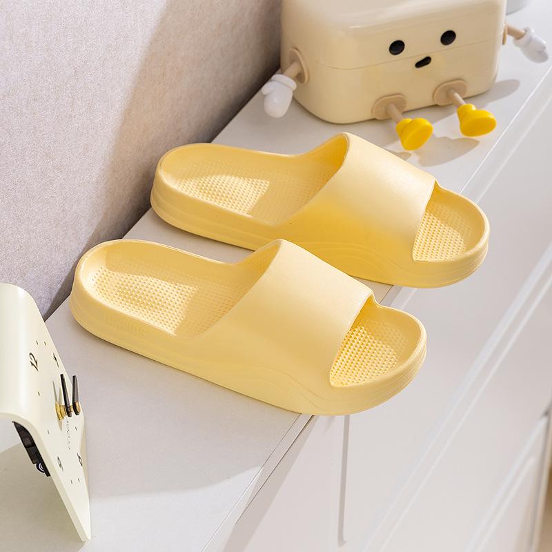 Purple Women Shoes Summer Slippers Flip Flops Indoor Home Mute Shoes EVA Soft-soled Shoes Cloud Slides Couples Non-slip Sandals
