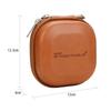 PRO TANLE Filter Hard Storage Case PU Leather  Ive Bag Dust-Proof Carrying Punch Holds 5PCS Up To 82mm Filters for UV CPL ND Graduated Neutral D