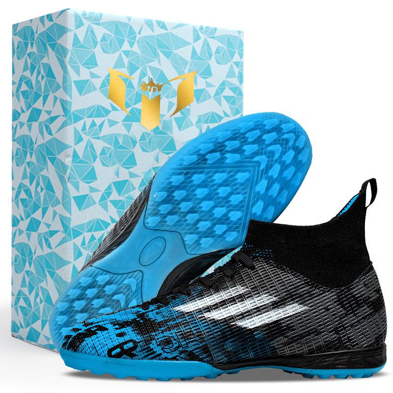 

High Top Mandarin Duck Football Shoes Men s Broken Nails TF Children s Girls AG Long Short Nails Student Training Shoes Lawn 45