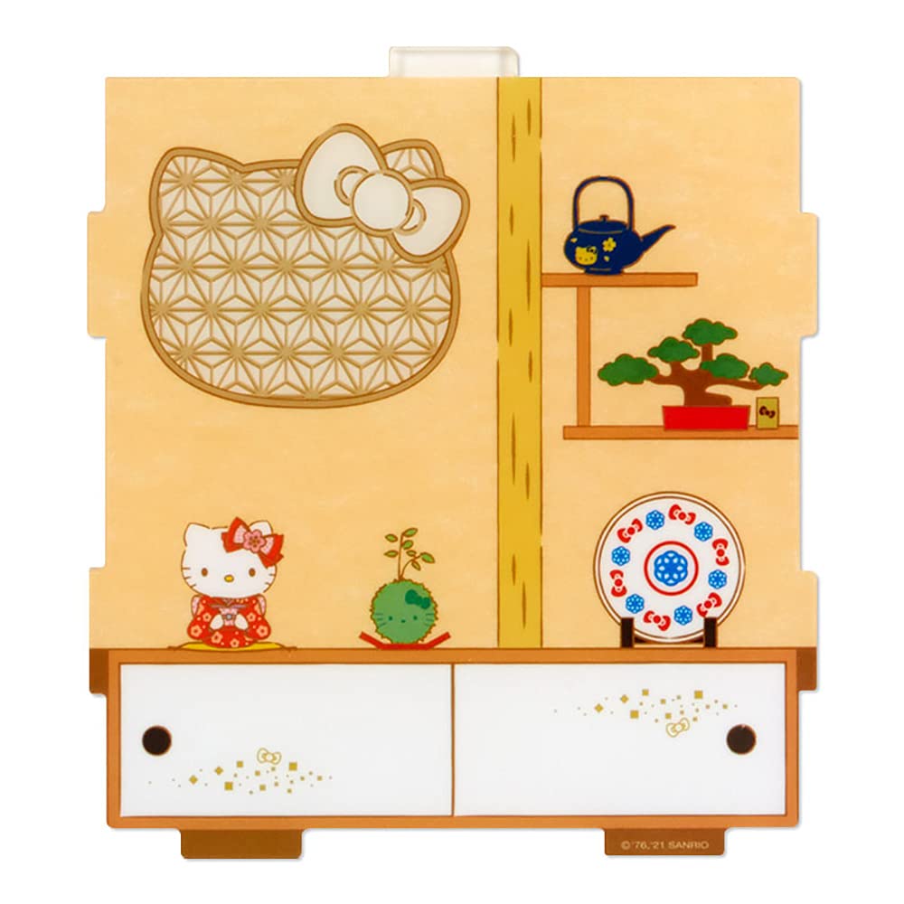 Sanrio Hello Kitty Acrylic Stand Room Japanese Style 868779 (Enjoy Idol)