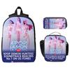 Cartoon Printing Casual Shoulder Bag Junior High School Students Large Capacity Backpacks