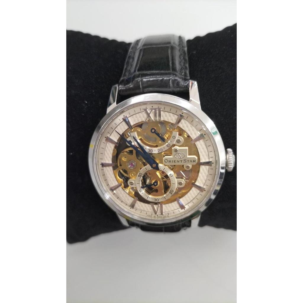 Used ORIENT STAR DX02-C0-B Manual Wind Watch