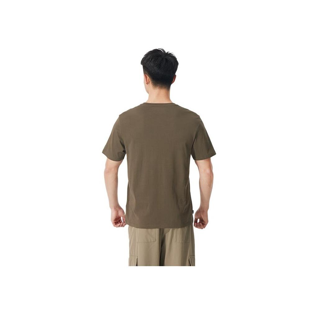 Timberland Loose Breathable Round Neck Short Sleeve T-Shirt Men T-Shirts Army-Green A6B9G-A58