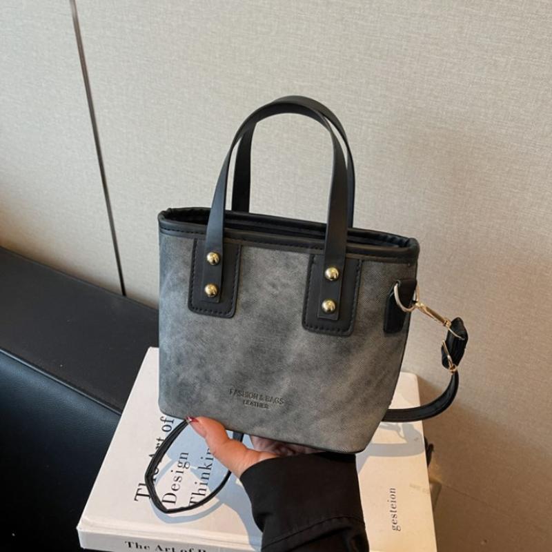 Маленькая квадратная сумка кроссбоди для женщин, модная универсальная сумка-ведро, ручная сумка с цветными блоками, сумка на плечо