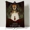 Movie PPans LLabyrinth Throw Soft Warm Flannel Throw Blanket Multiuse for Sofa Bed Office Nap