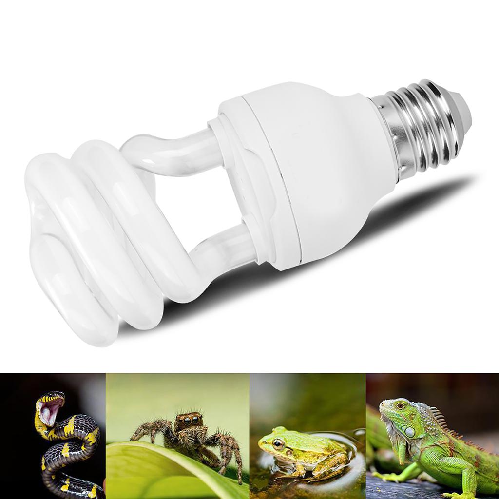 13W 220 250V UVB Pet Reptile UV Heating Sunlight Light Amphibian Lizard Tortoise Lamp(10.0)