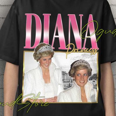 Princess Diana Tees, Princess Diana Shirt, Princess Diana Tshirt, Princess Diana Clothing, Diana Princess of Wales, Princess Diana Poster