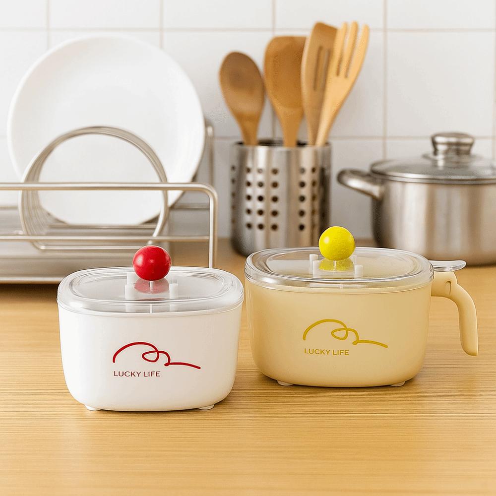 Large Capacity Spice Container Plastic Salt Seasoning Box Simple 4 In 1 Seasoning Box  For Kitchen