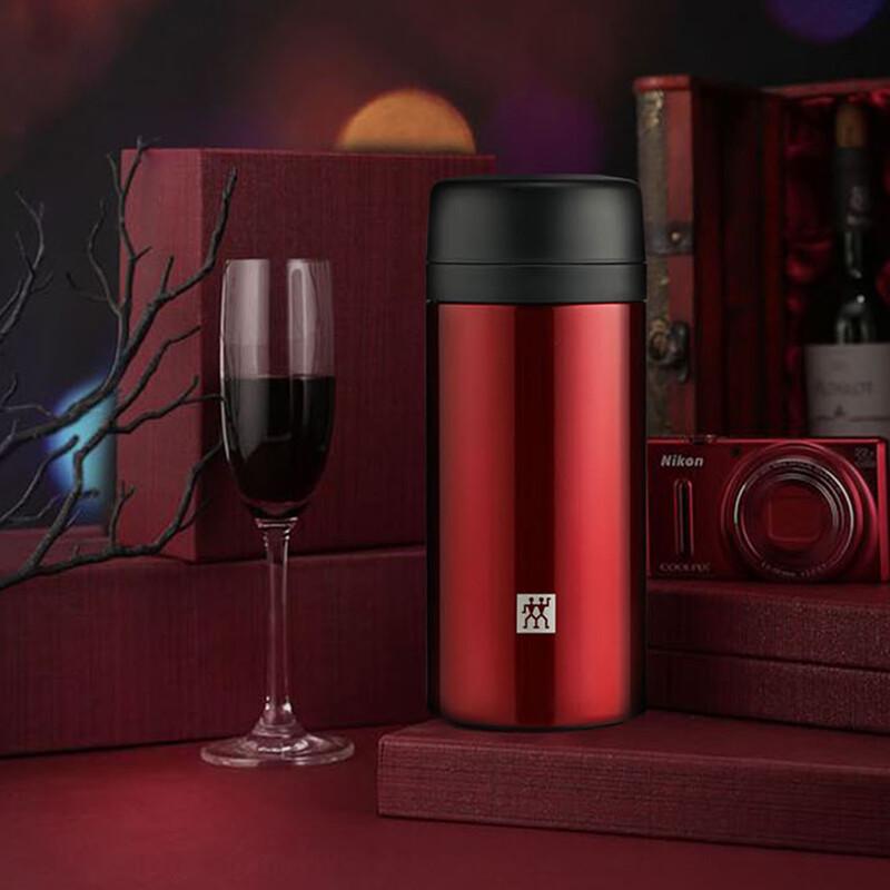 Zwilling 420ml Stainless Steel Travel Mug with Tea Infuser