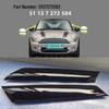 BMW MINI Gloss Black A-Pillar Windshield Trim Cover 51137272583