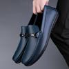 Soft Office Shoes Handmade Casual Men's Loafers New Hot Sale Male Hollow Out Driving Shoe Genuine Leather Walking Flats