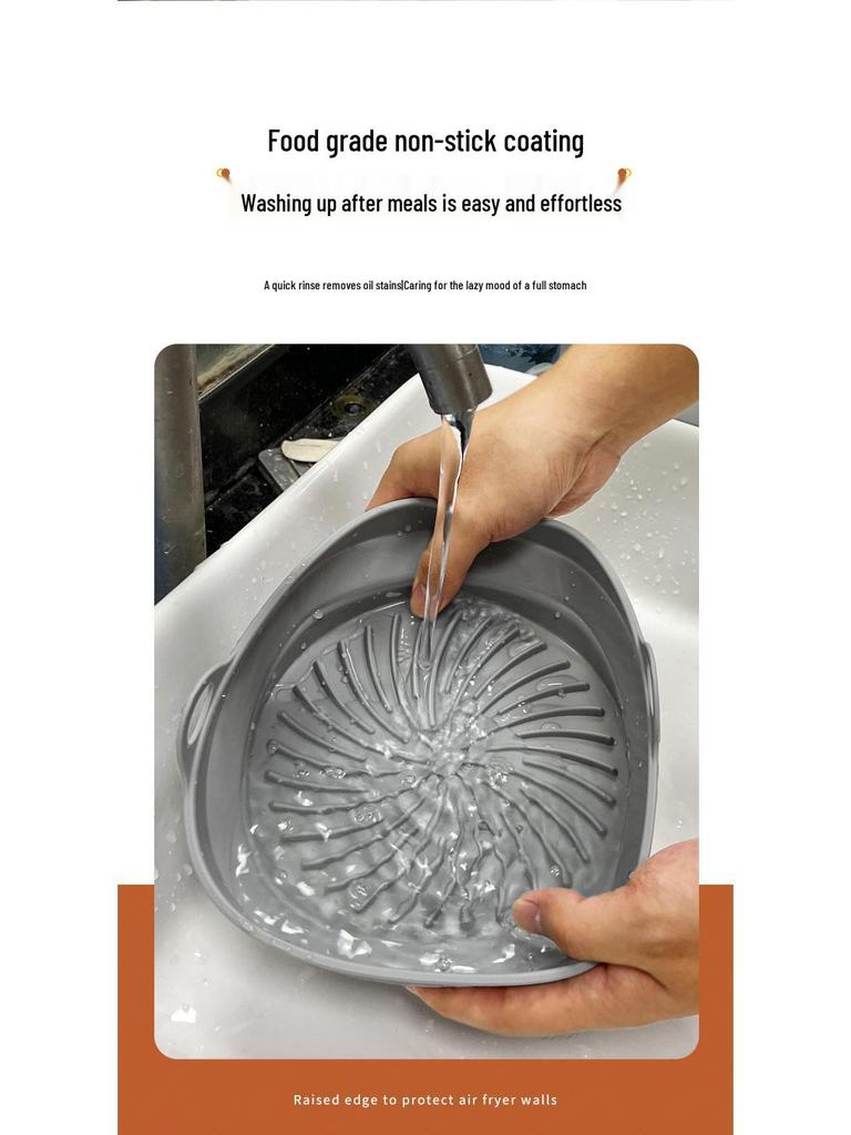 Silikonowa Forma do Pieczenia i Mata do Frytkownicy Powietrznej - Silikon Spożywczy