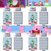 Peppa Pig Weihnachtliches Festdruck Bettwäscheset für Kinderzimmerdeko